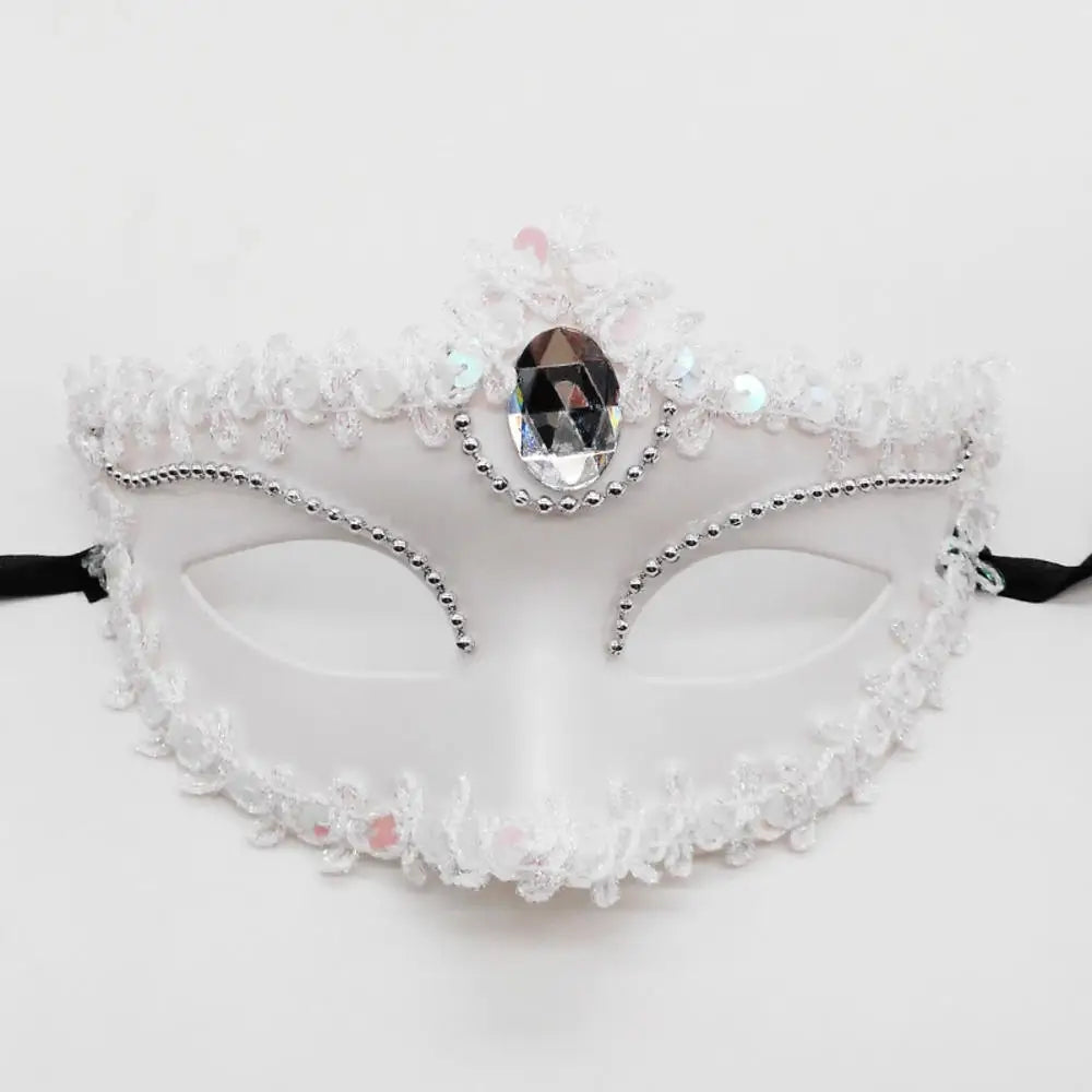 1 Pcs Venetian Masquerade Tiara Eye Mask Sexy Women Mask For Halloween Party Theater Performance Costume Party BeautyBond