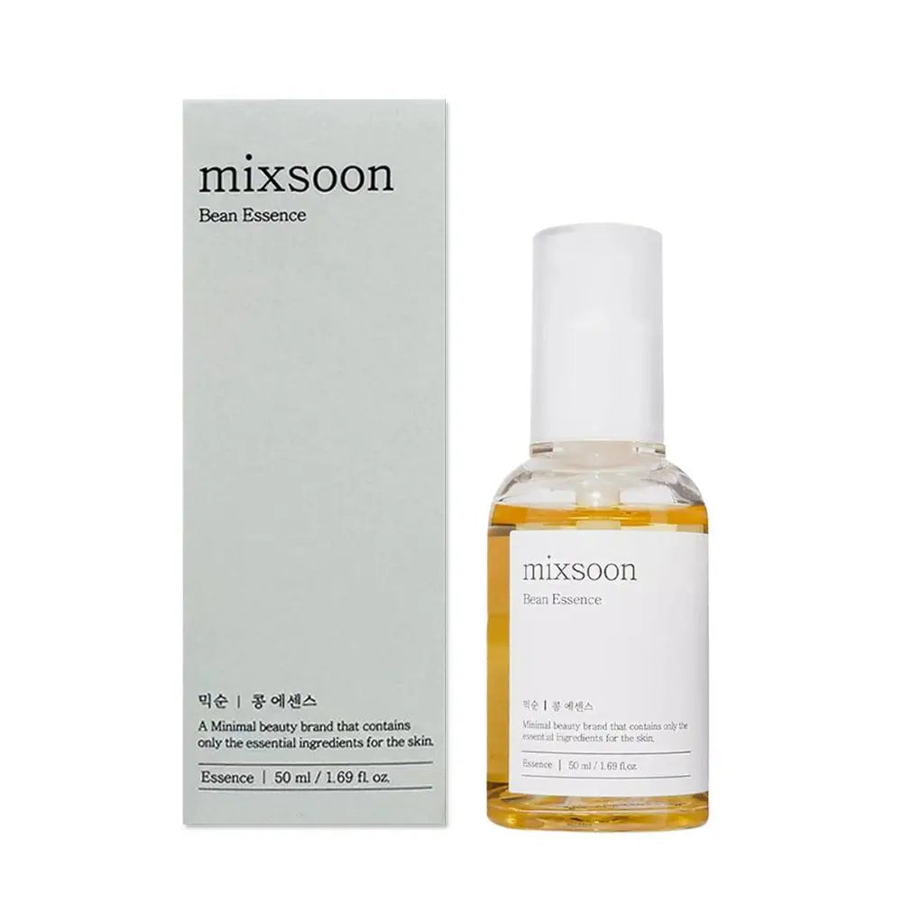 Korean Mixsoon Bean Cream Essence Sunscreen Centella Facial Cleaner Moisturizing Soothing Enhance Skin Elasticity Oil Control BeautyBond