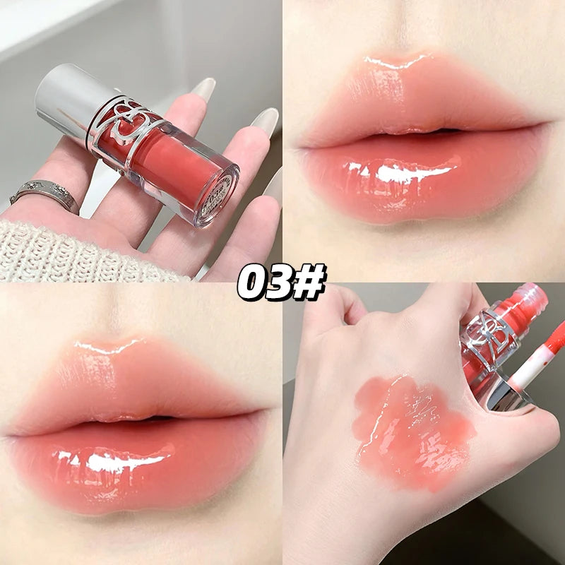 Summer Shining Mirror Lip Gloss (Moisturizing Shining Gloss Lip Gloss, 8 Colors, Moisturizing and Moisturizing, Durable) BeautyBond