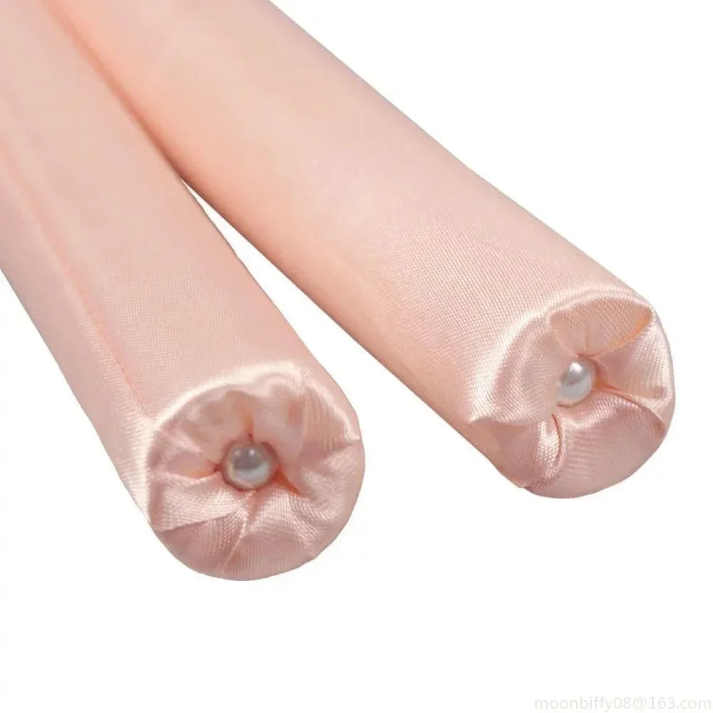 Heatless Curling Rod Headband No Heat Silk Curls Ribbon Hair Rollers Sleeping Soft Headband Lazy Hair Curlers Hair Styling Tools BeautyBond