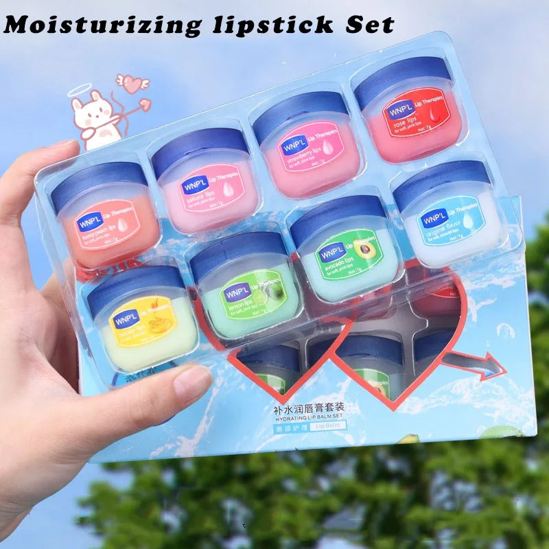 8/6/4/1PCs Lip Balm Moisturizing Lipstick Base Moisturizer Makeup Natural Plant Anti-Cracking Lip Care Petroleum Jelly Lip Balm BeautyBond