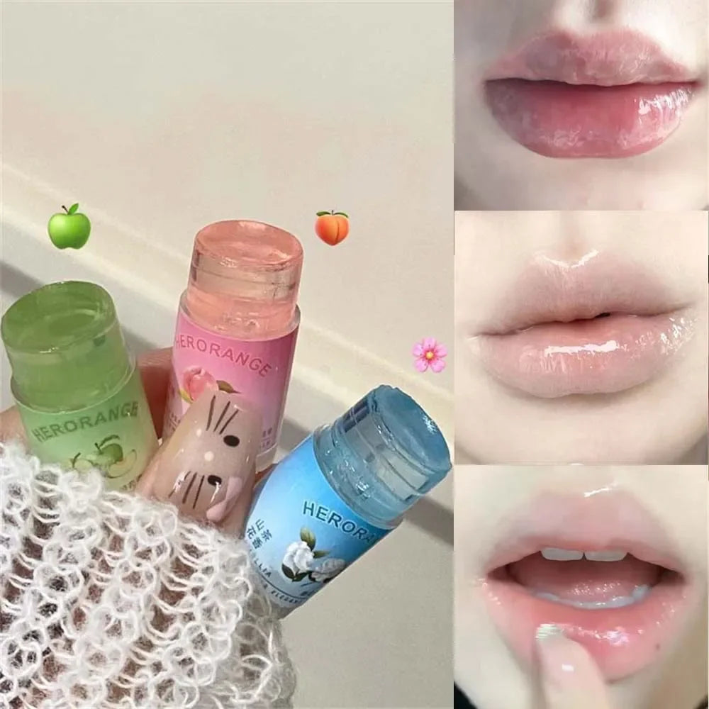 Herorange Lip Balm: Elegant and Moisturizing, Deeply Hydrating, Prevents Chapped Lips, a Must-Have for Autumn and Winter, Improves Lip Lines, Tinted Version, Naturally Enhances Makeup, Perfect for Daily Use and Commuting. BeautyBond