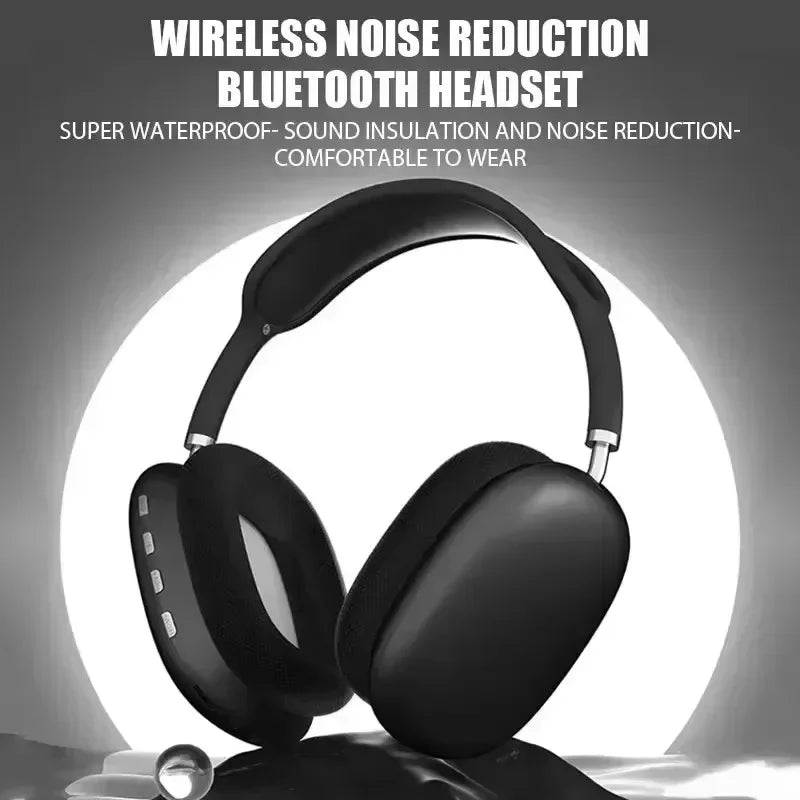 New Bluetooth Wireless Headset with Mic: Stereo Earphone Designed for Sports, Gaming, and Seamless Phone Connectivity BeautyBond