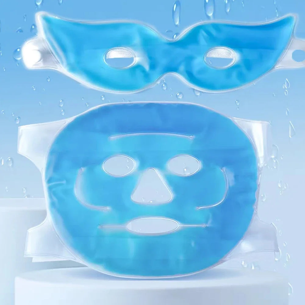 Cooling Gel Face & Eye Mask — Hot & Cold Therapy for Skin Firming BeautyBond