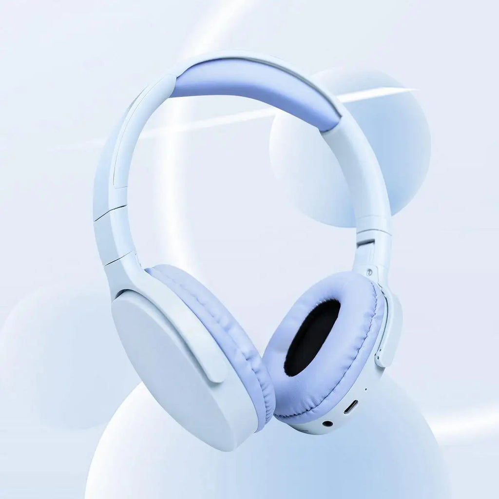 Fashionable Bluetooth wireless headphones, over-ear, deep bass, sports stereo, high fidelity, long battery life, universal BeautyBond