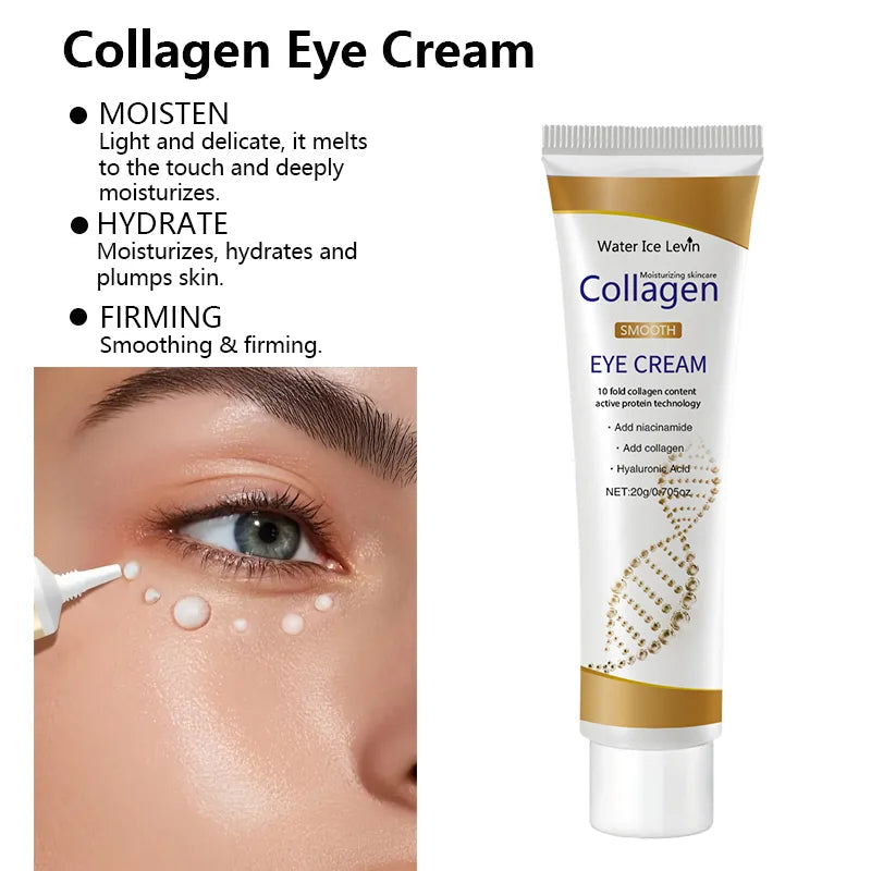 Collagen Eye Cream skincare Anti Dark Circles Eye Bags Firming Moisturizing skincare Eyes Cream Skin Care for Eyes BeautyBond