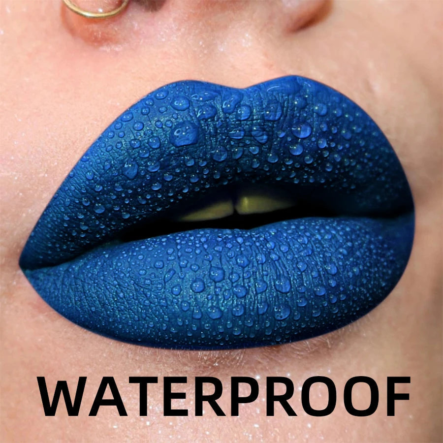 19 colors Matte Velvet Lip Gloss Waterproof Liquid Lipstick Nude Black Lips tint Makeup Lip Glaze Cosmetics Red Lip Stain Beauty BeautyBond