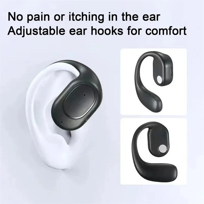 Wireless Headphones Bluetooth Headset With Microphone Bone Conduction Handsfree Noise Canceling Earphones For Driving Audifonos BeautyBond