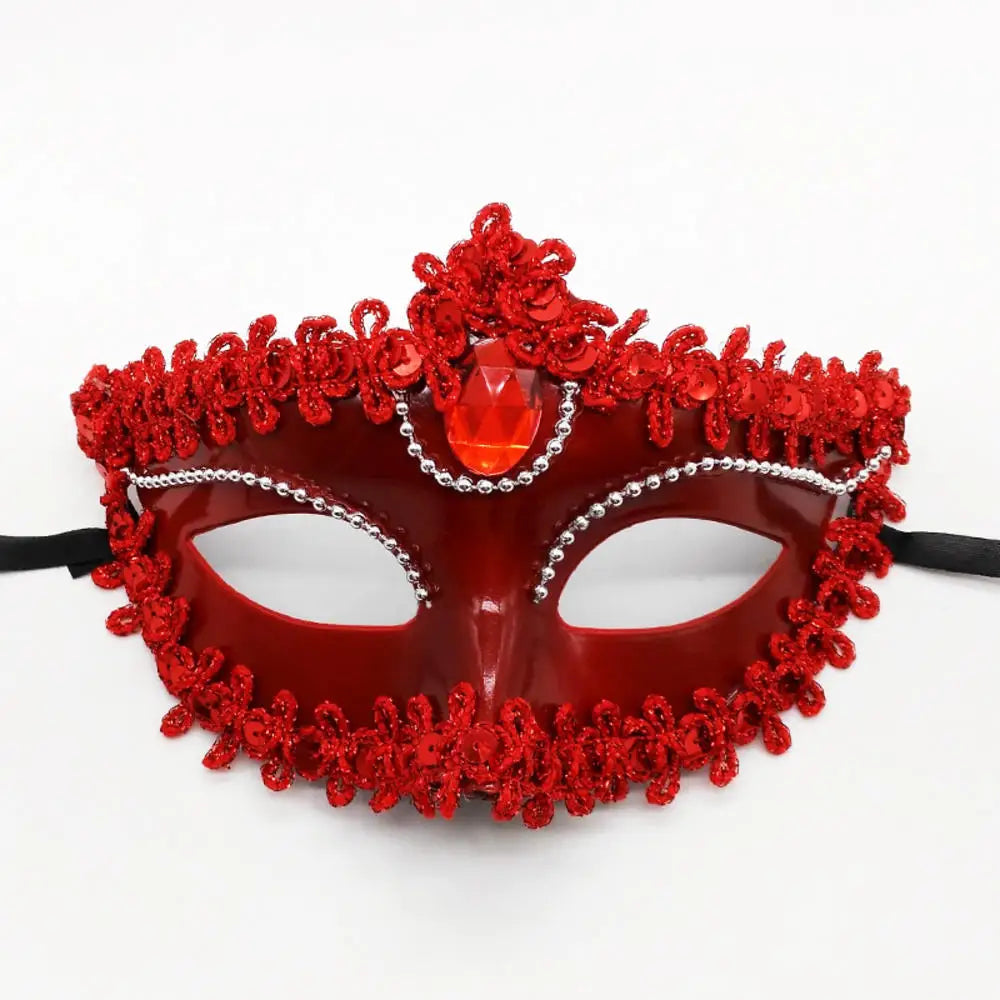 1 Pcs Venetian Masquerade Tiara Eye Mask Sexy Women Mask For Halloween Party Theater Performance Costume Party BeautyBond
