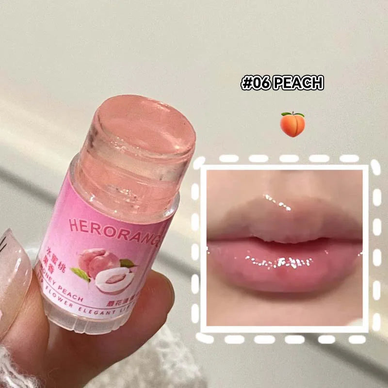 Herorange Lip Balm: Elegant and Moisturizing, Deeply Hydrating, Prevents Chapped Lips, a Must-Have for Autumn and Winter, Improves Lip Lines, Tinted Version, Naturally Enhances Makeup, Perfect for Daily Use and Commuting. BeautyBond