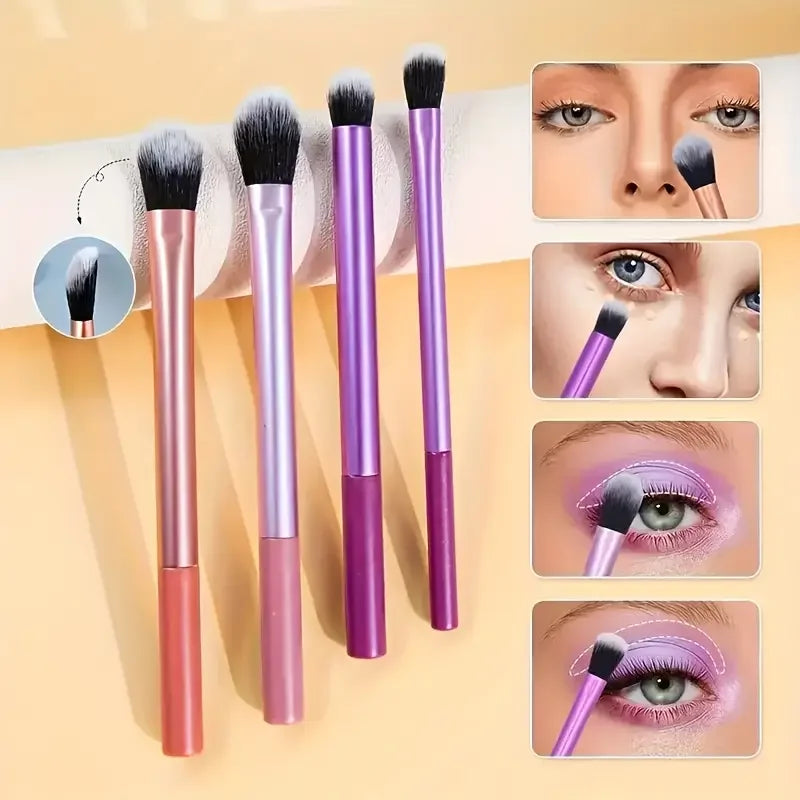 8pcs Makeup Brush Kit Soft Synthetic Hair Make Up Brushes Foundation Blush Eyeshadow Cosmetic Makeup Tools BeautyBond