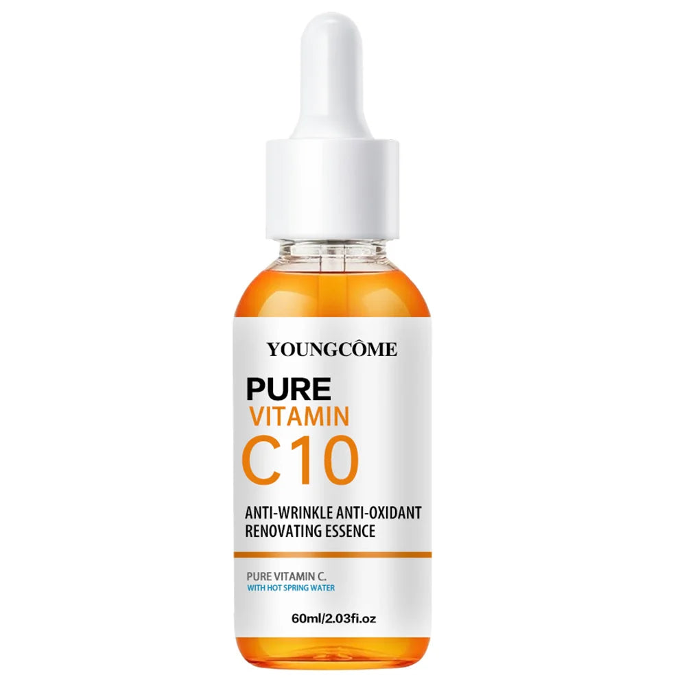 Vitamin C Facial Essence Hyaluronic Acid Dark Skin Brighten Serum Fade Fine Lines Moisturizing Repair Dull Serum Face Skin Care BeautyBond