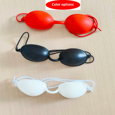 Laser Protective Glasses Soft Silicone Beauty Patient Protective Goggles for IPL Laser LED UV Photon Beauty Red Light Therapy