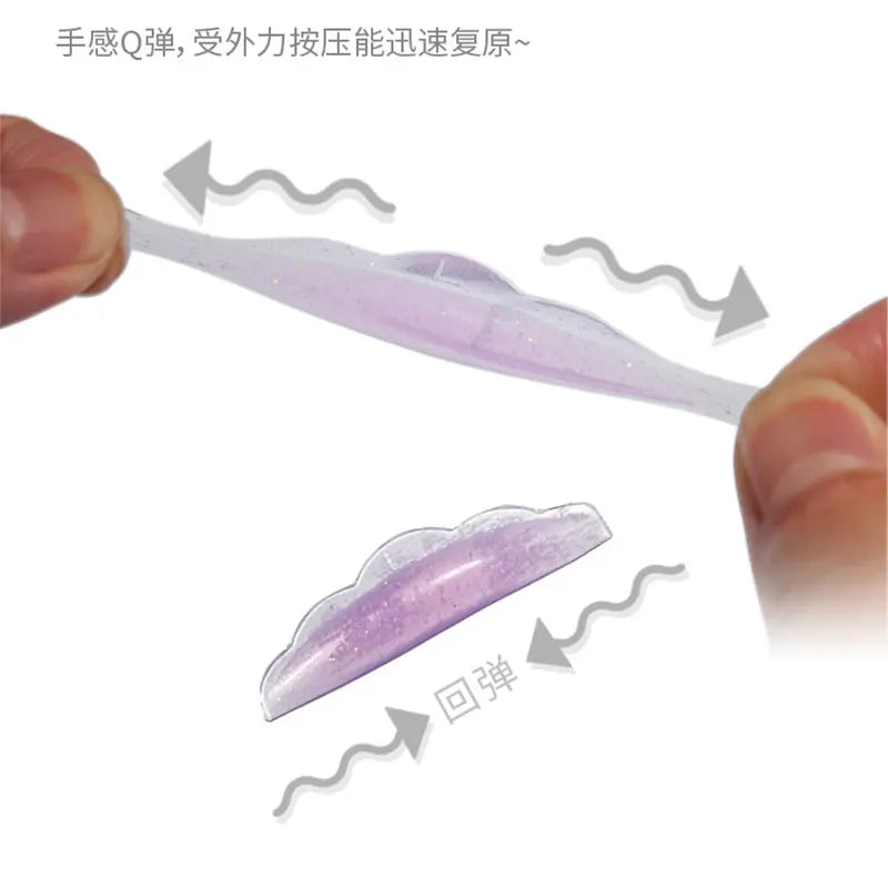 5 Pairs Self-Adhesive Lash Lift Pads Soft Silicone Eyelash Perm Rods Shield Lifting 3D Lashes Curler Accessories Makeup Tools BeautyBond
