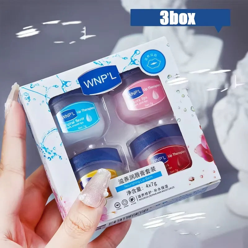 8/6/4/1PCs Lip Balm Moisturizing Lipstick Base Moisturizer Makeup Natural Plant Anti-Cracking Lip Care Petroleum Jelly Lip Balm BeautyBond