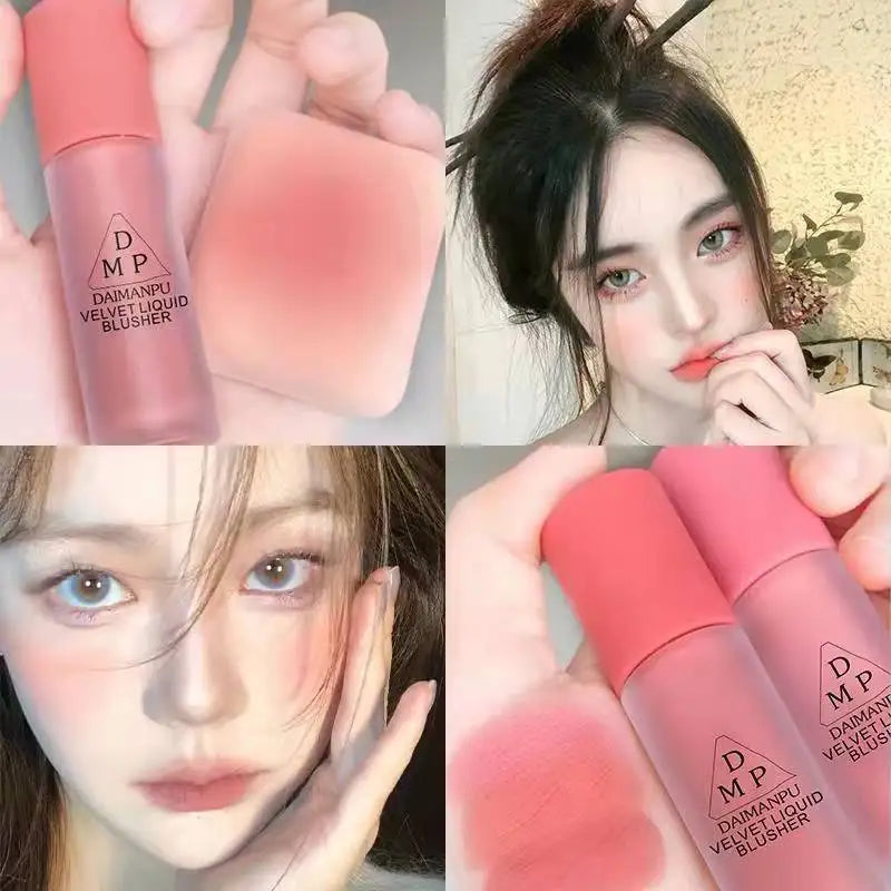 Liquid Blush Long-acting Waterproof Easy Halo Dye Brightens The Face Smooth Peach Red Female Cosmetics BeautyBond