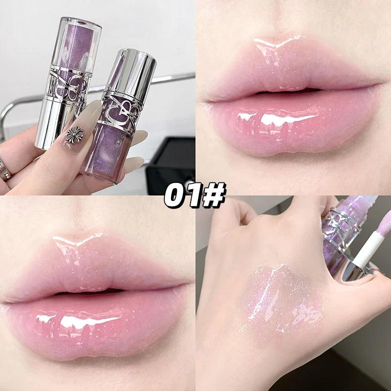 Summer Shining Mirror Lip Gloss (Moisturizing Shining Gloss Lip Gloss, 8 Colors, Moisturizing and Moisturizing, Durable) BeautyBond