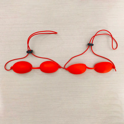 Laser Protective Glasses Soft Silicone Beauty Patient Protective Goggles for IPL Laser LED UV Photon Beauty Red Light Therapy