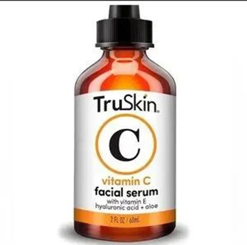 TruSkin Vitamin C Facial Serum 30ml 60mlwith Vitamin E Hyaluronic Acid Brightening Anti-Aging Serum BeautyBond