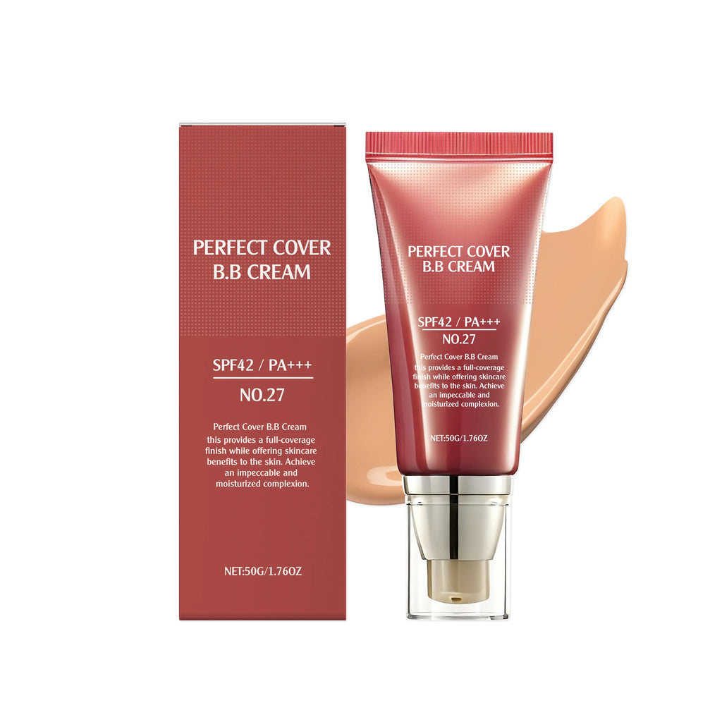 BB Cream SPF 42 PA+++ — Full Coverage Tinted Moisturizer & Foundation BeautyBond