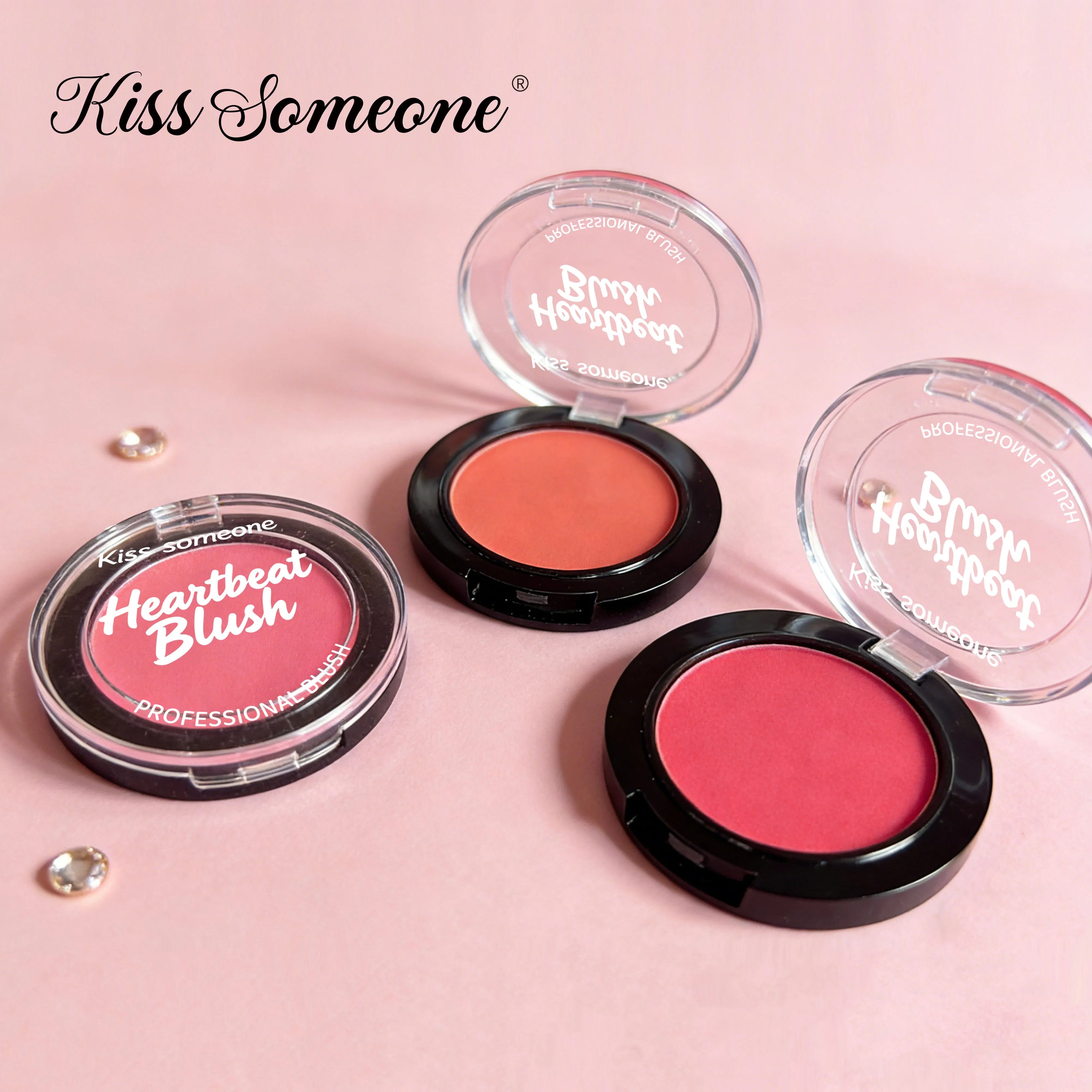 Blush for Cheeks, Matte Powder Blush Palette, Vegan, Cruelty-Free, High Pigment, Long Lasting, Buildable, Lightweight, Velvety BeautyBond