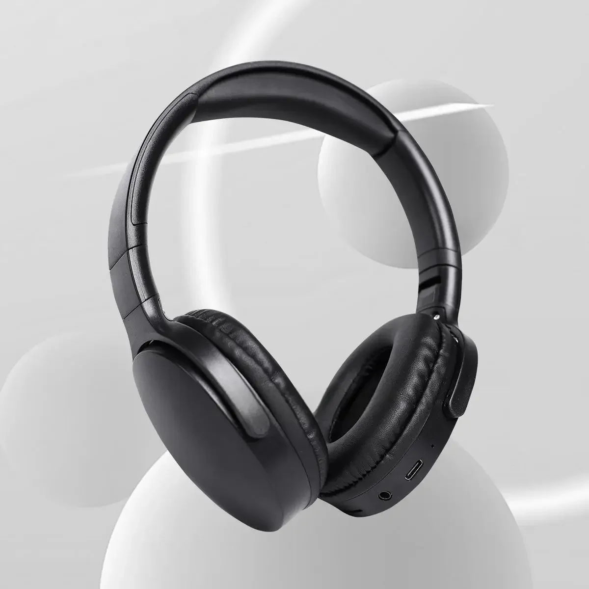 Fashionable Bluetooth wireless headphones, over-ear, deep bass, sports stereo, high fidelity, long battery life, universal BeautyBond