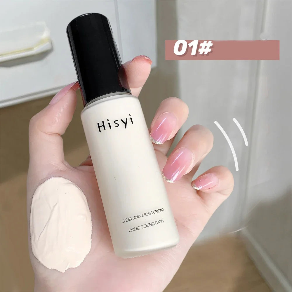 Liquid Foundation High Coverage Makeup Base Lasting Concealer BB Cream Waterproof Oil-Control Face Foundation Makeup Cosmetics BeautyBond