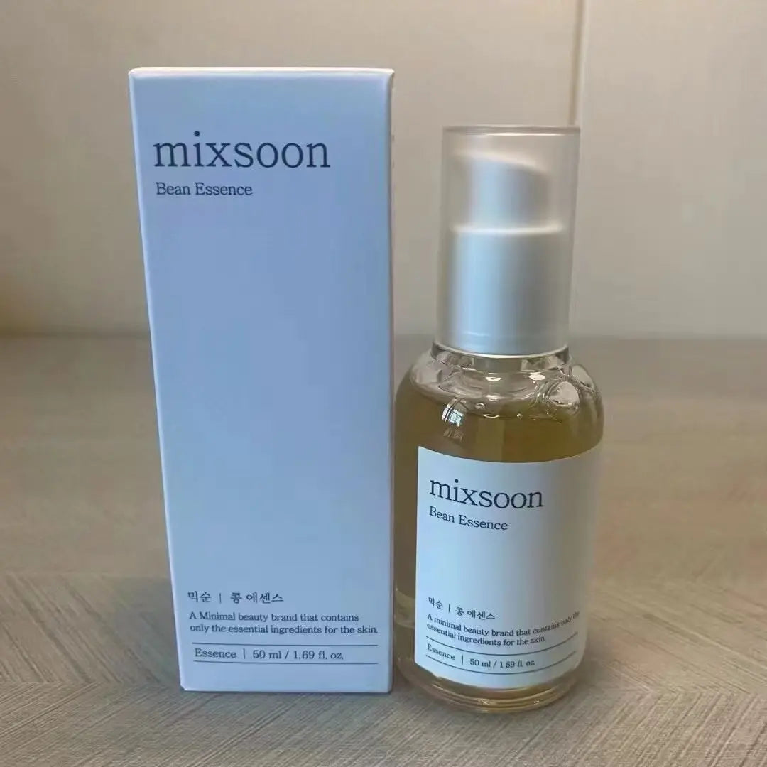 Korean Mixsoon Bean Cream Essence Sunscreen Centella Facial Cleaner Moisturizing Soothing Enhance Skin Elasticity Oil Control BeautyBond