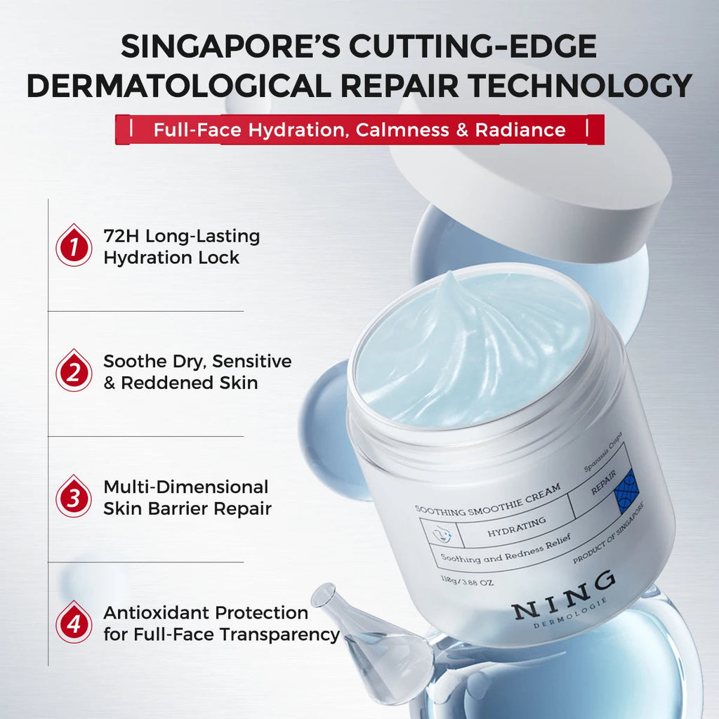 After-Sun Cooling Gel Cream – Soothing Hydration Moisturizer with Probiotics + Ceramide, Oil-Balancing Care BeautyBond