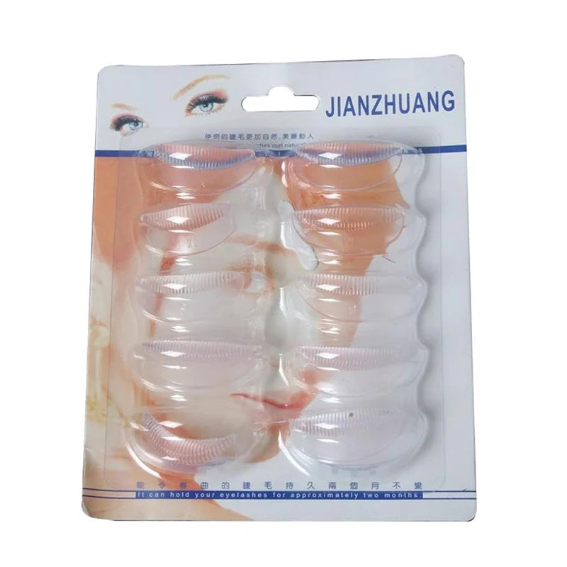 5 Pairs Lashes Perm Pad Silicone Curling Eyelash Lift Tools Diy Lashes Lifting Make Up Accessories Tools S M L BeautyBond