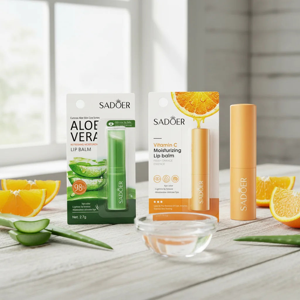 Lip Aloe Balm Nourishing Refreshing Hydrating Moisturizing Preventing Cracking and Repairing Lips Gentle Non Irritating 1/2/3PCS BeautyBond