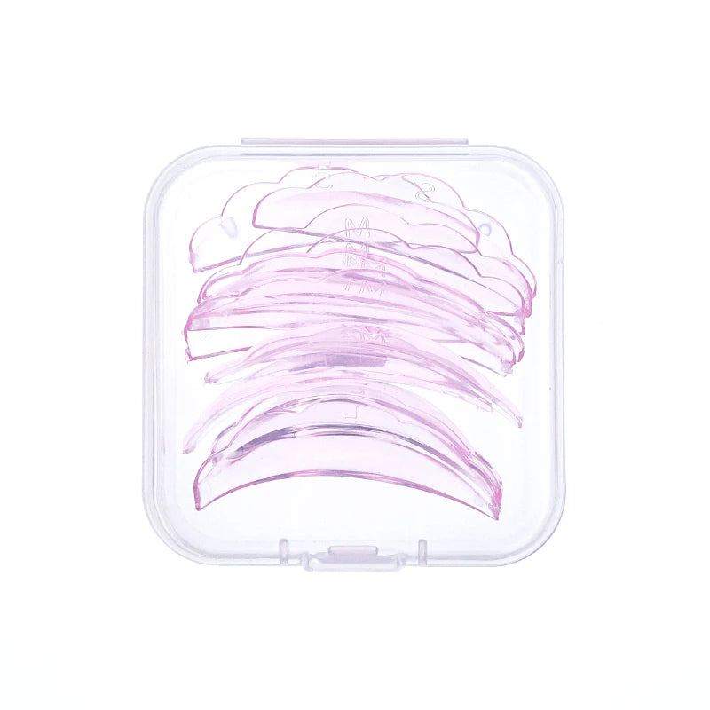 5 Pairs Self-Adhesive Lash Lift Pads Soft Silicone Eyelash Perm Rods Shield Lifting 3D Lashes Curler Accessories Makeup Tools BeautyBond