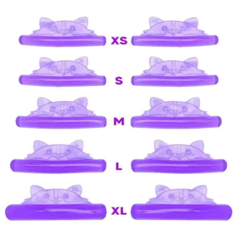 5 Pairs Eyelash Lifting Kit Silicone lamination Pad Reusable Lash Perming Rods Lashes Extension Curler Makeup Accessories Tools BeautyBond