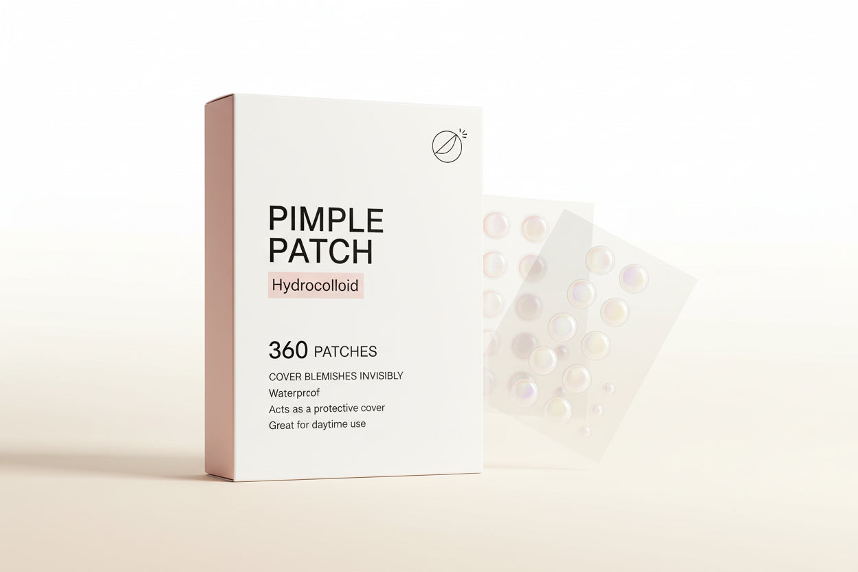 360pcs Face Acne Patch Invisible Skin Care Pimple Acne Patches Anti-inflammatory Healing Absorbing Spot Sticker Covering Acne BeautyBond