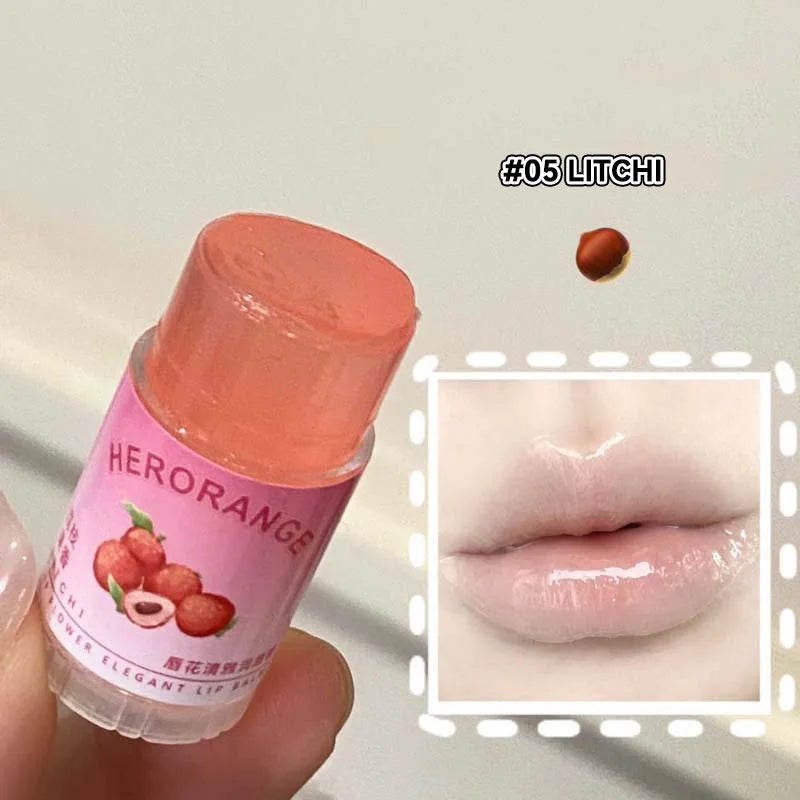 Herorange Lip Balm: Elegant and Moisturizing, Deeply Hydrating, Prevents Chapped Lips, a Must-Have for Autumn and Winter, Improves Lip Lines, Tinted Version, Naturally Enhances Makeup, Perfect for Daily Use and Commuting. BeautyBond
