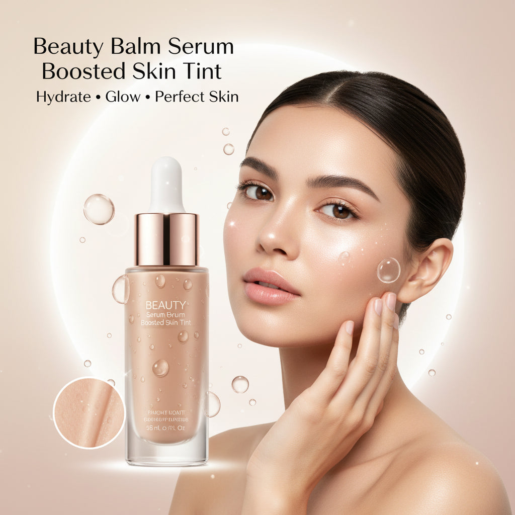Serum Boosted Skin Tint Foundation – Hydrating & Natural Glow BeautyBond