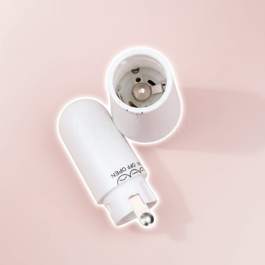 Mini Massage Pen Portable 4 Head Electric Eye Massage Instrument Tools Relax Device Lift Face Vibration Stick Health Care White BeautyBond
