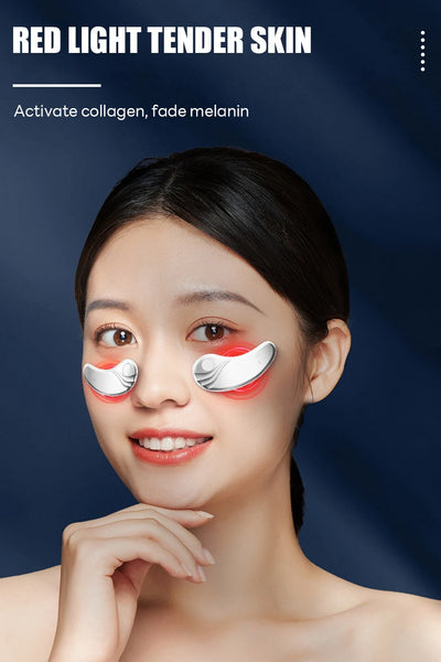 Led Red Light Eye Care Therapy EMS Pulse Micro-current Device Eye Massager To Relieve Fatigue For Treatment Under Eye Wrinkle
