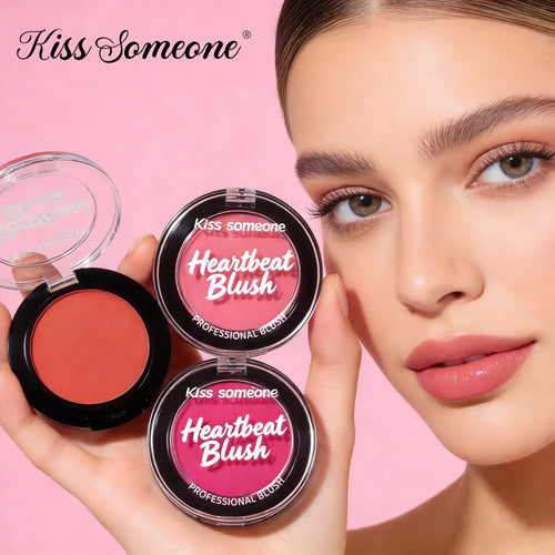 Blush for Cheeks, Matte Powder Blush Palette, Vegan, Cruelty-Free, High Pigment, Long Lasting, Buildable, Lightweight, Velvety BeautyBond