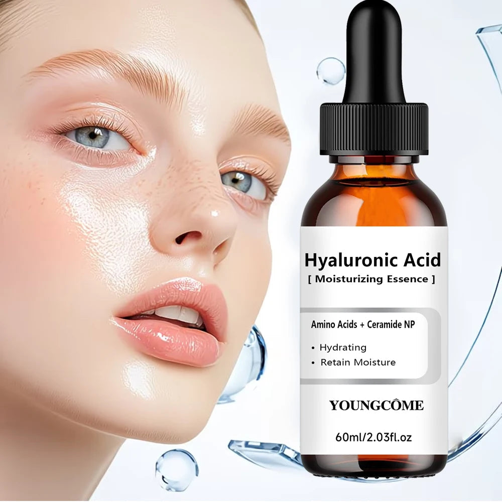Hydrating Hyaluronic Acid Serum - Moisture Boosting Formula for Skin Repair & Dry Skin Care - 40/60ml - Suitable for All Skin Ty BeautyBond