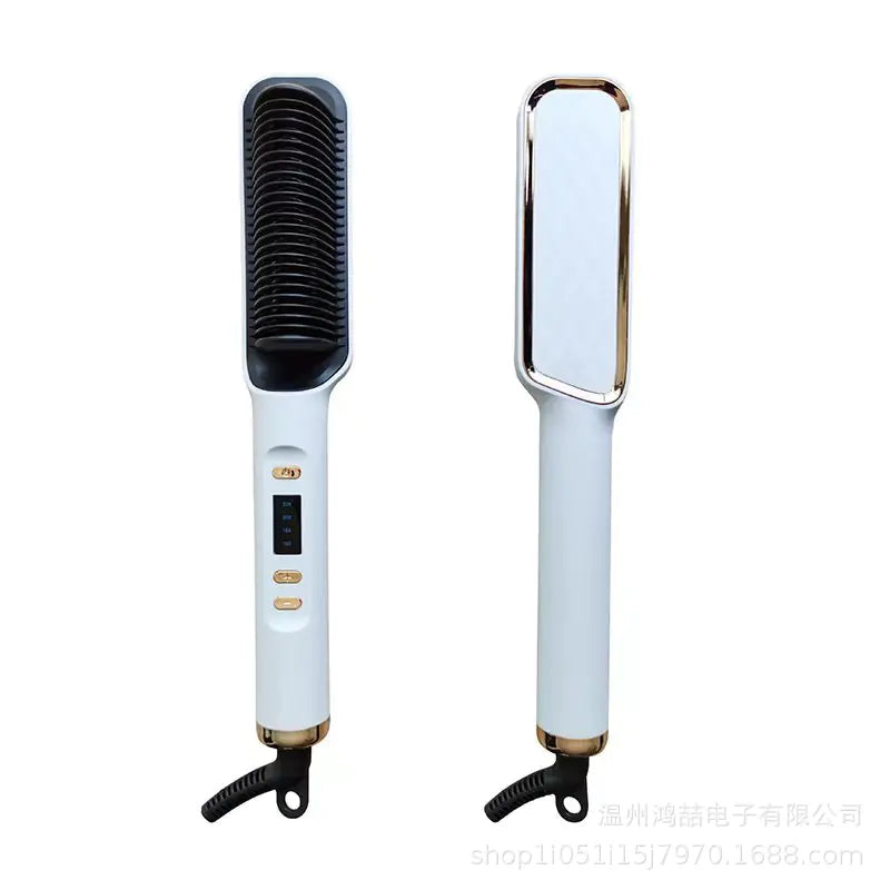 Ionic Hair Styler Brush – Electric Straightening Comb BeautyBond