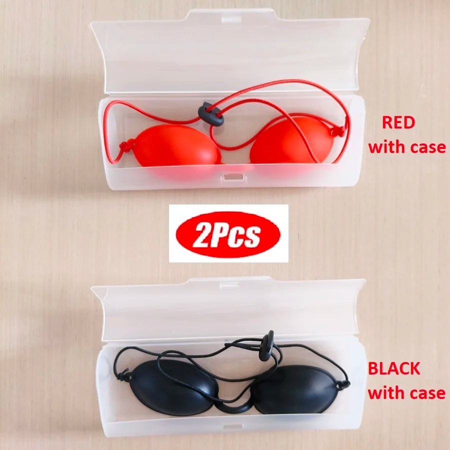IPL OPT Laser Glasses Soft Silicone Beauty Patient Protective Goggles for IPL Laser LED UV Photon Beauty Red Light Therapy