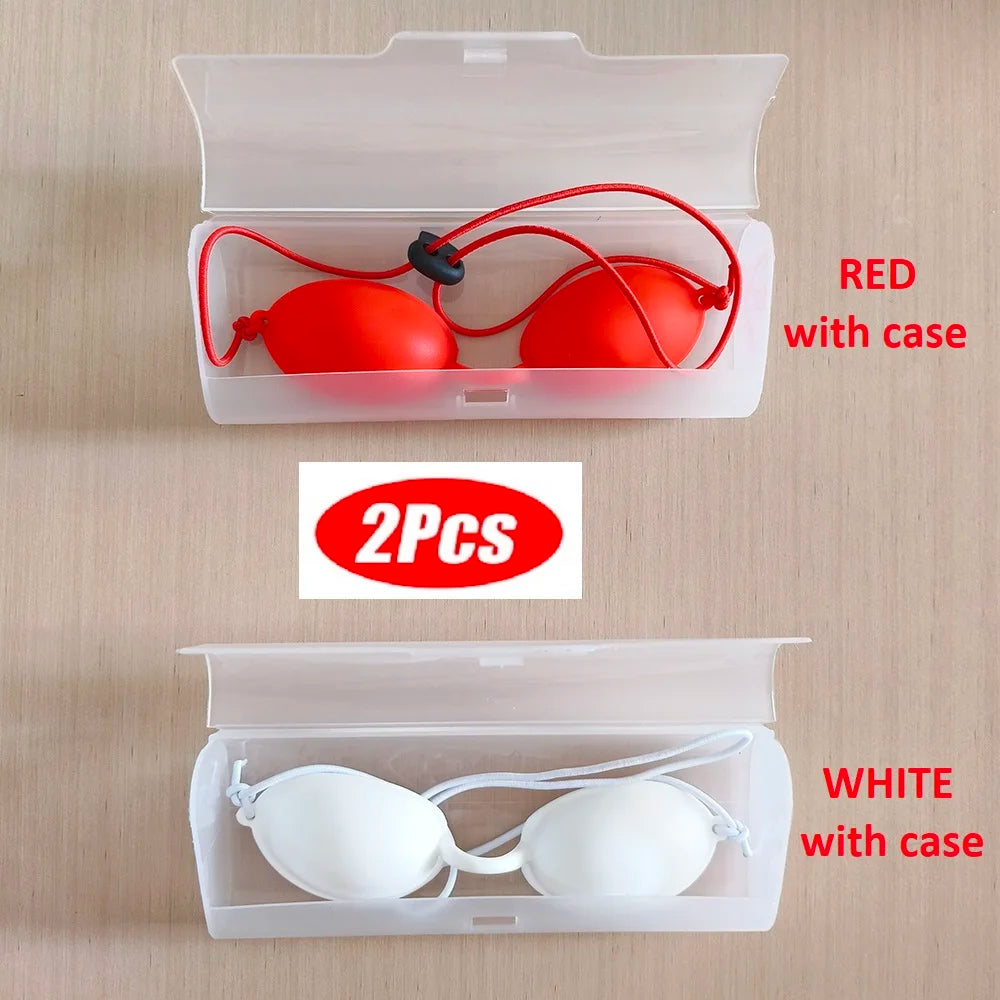 IPL OPT Laser Glasses Soft Silicone Beauty Patient Protective Goggles for IPL Laser LED UV Photon Beauty Red Light Therapy