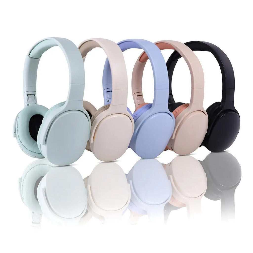 Fashionable Bluetooth wireless headphones, over-ear, deep bass, sports stereo, high fidelity, long battery life, universal BeautyBond