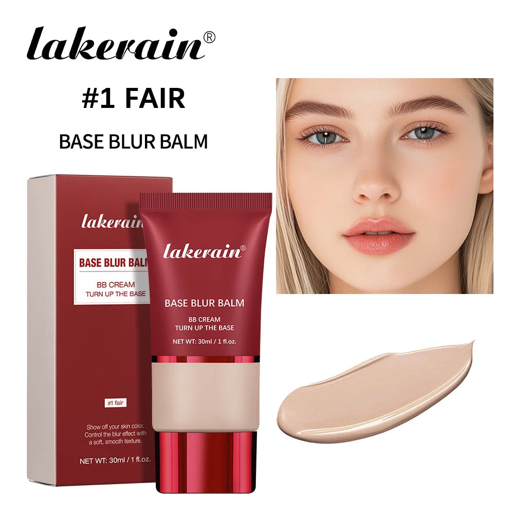 Matte Foundation Base Blur Soft Focus Matte Full Coverage Natural Fit Face Makeup Lightweight Long-Lasting Concealer BB Cream BeautyBond