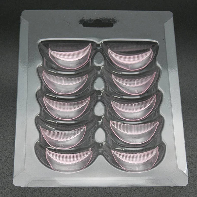 5 Pairs Lashes Perm Pad Silicone Curling Eyelash Lift Tools Diy Lashes Lifting Make Up Accessories Tools S M L BeautyBond