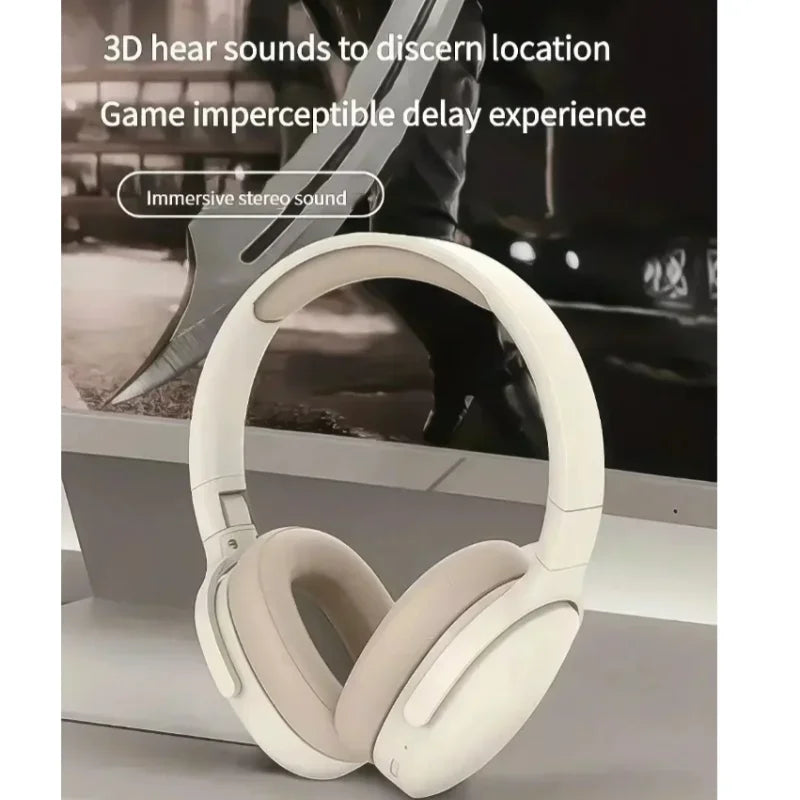 Fashionable Bluetooth wireless headphones, over-ear, deep bass, sports stereo, high fidelity, long battery life, universal BeautyBond