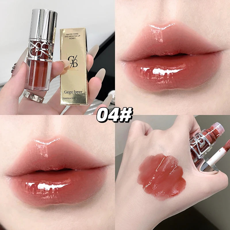 Summer Shining Mirror Lip Gloss (Moisturizing Shining Gloss Lip Gloss, 8 Colors, Moisturizing and Moisturizing, Durable) BeautyBond