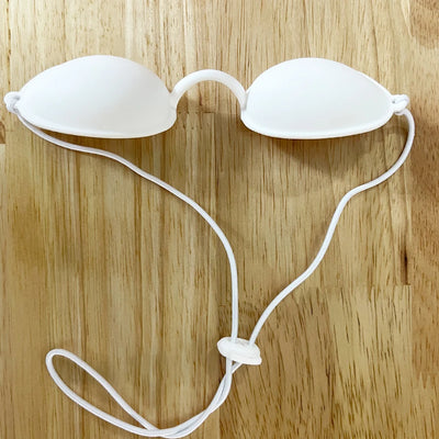 Laser Protective Glasses Soft Silicone Beauty Patient Protective Goggles for IPL Laser LED UV Photon Beauty Red Light Therapy