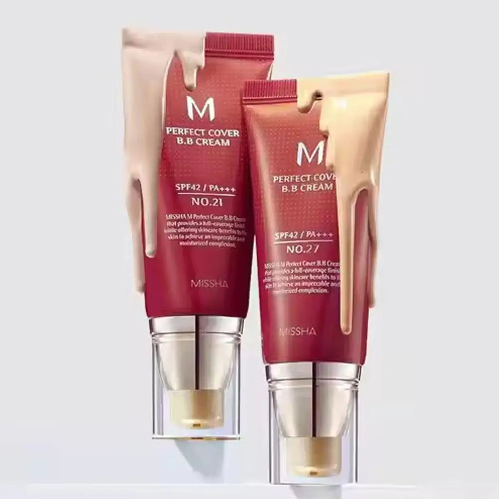 Concealer BB Cream Liquid Foundation CC Cream Matte Full Coverage Moisturizing Brightening Face Base Original Oil Control Makeup BeautyBond
